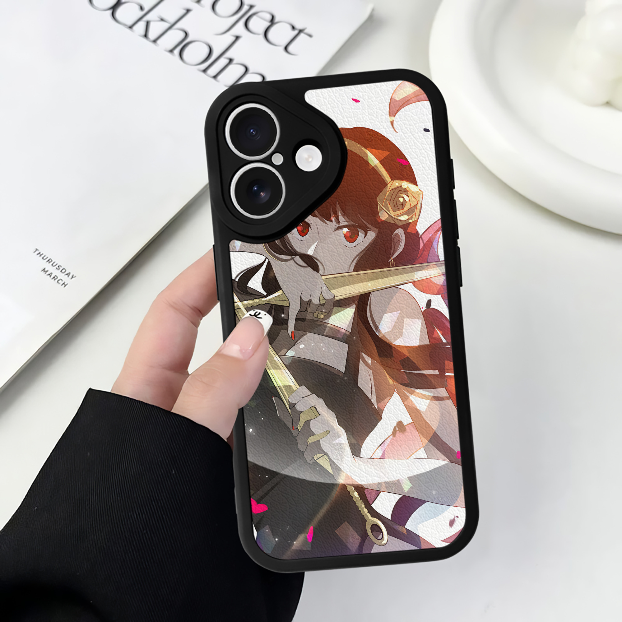 （画像用） SPY×FAMILY间谍家家酒 【iPhone 16シリーズ対応】シリコンスマホケース（レザー調） 材質：シリコン